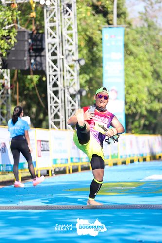 Race photo from Taman Budaya x BOGORUN 2025