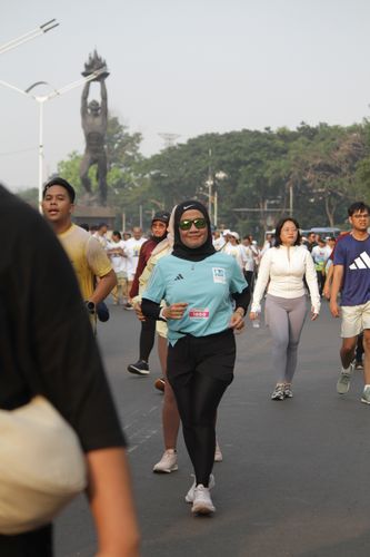 Race photo from Smartfren Run 2024 Vibes
