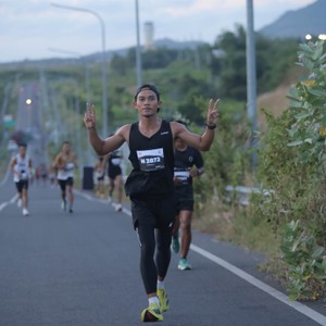 Race photo from KEDIRI HALF MARATHON 2026