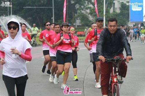 Race photo from Smartfren Run 2025 Vibes