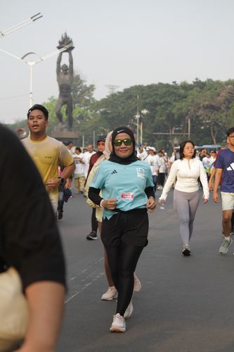 Race photo from Smartfren Run 2024 Vibes