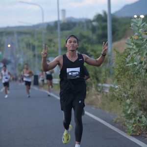 Race photo from KEDIRI HALF MARATHON 2026