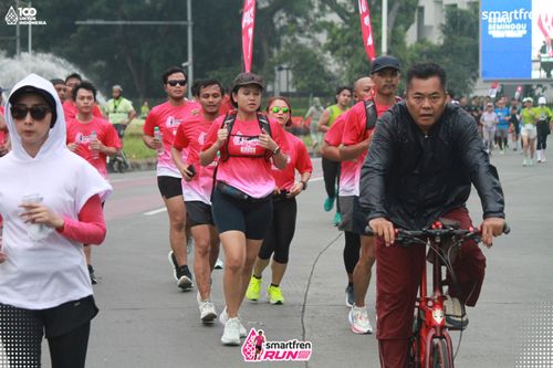 Race photo from Smartfren Run 2025 Vibes