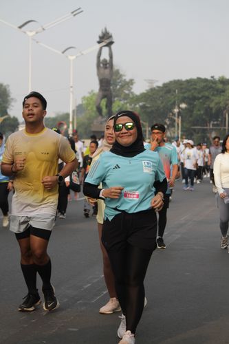 Race photo from Smartfren Run 2024 Vibes