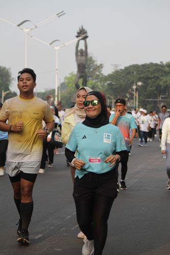 Race photo from Smartfren Run 2024 Vibes