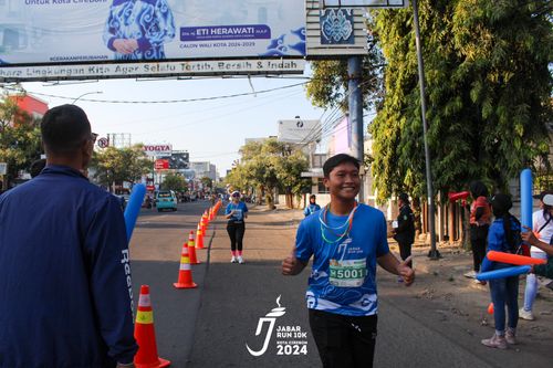 Race photo from Jabar Run 10K 2024