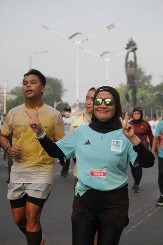 Race photo from Smartfren Run 2024 Vibes