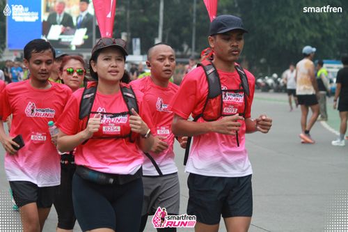 Race photo from Smartfren Run 2025 Vibes