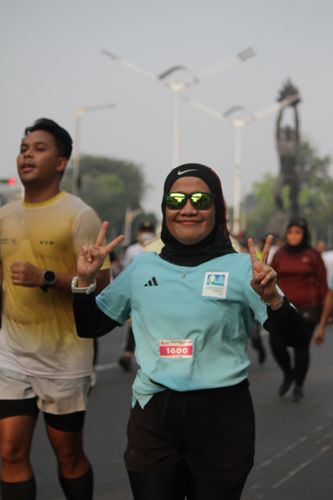 Race photo from Smartfren Run 2024 Vibes