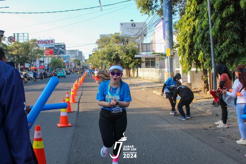 Race photo from Jabar Run 10K 2024
