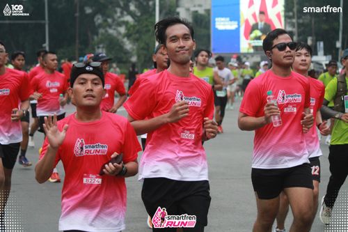 Race photo from Smartfren Run 2025 Vibes