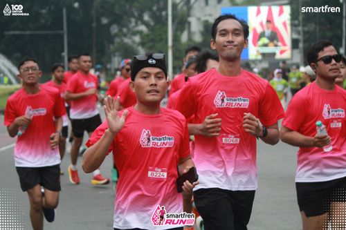 Race photo from Smartfren Run 2025 Vibes