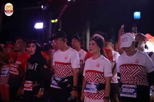 Race photo from Kediri Half Marathon 2024