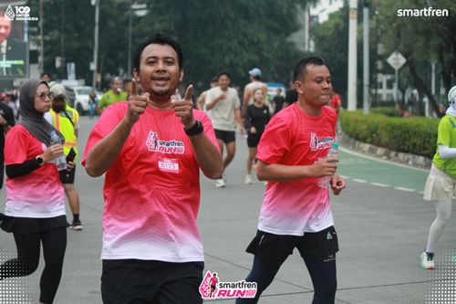 Race photo from Smartfren Run 2025 Vibes