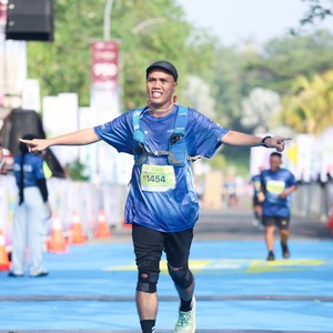 Race photo from BOGORUN 2026