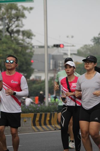 Race photo from Smartfren Run 2024 Vibes