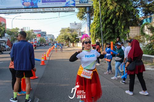 Race photo from Jabar Run 10K 2024