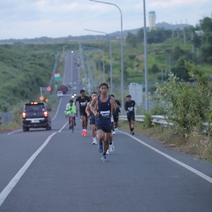 Race photo from KEDIRI HALF MARATHON 2026