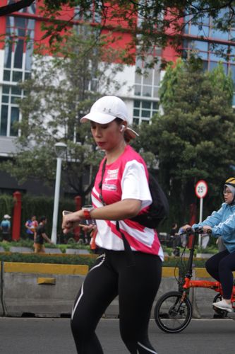 Race photo from Smartfren Run 2024 Vibes