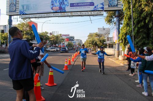Race photo from Jabar Run 10K 2024