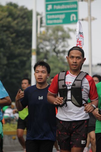 Race photo from Smartfren Run 2024 Vibes