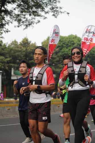 Race photo from Smartfren Run 2024 Vibes