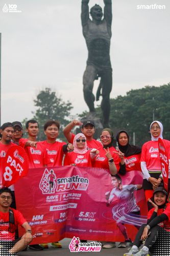 Race photo from Smartfren Run 2025 Vibes