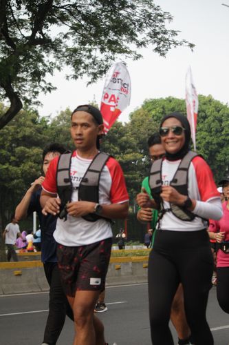 Race photo from Smartfren Run 2024 Vibes