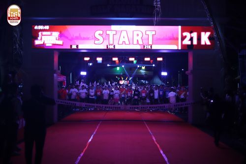 Race photo from Kediri Half Marathon 2024