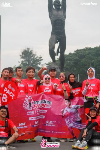 Race photo from Smartfren Run 2025 Vibes