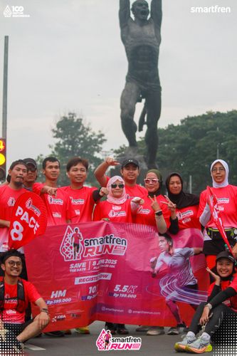 Race photo from Smartfren Run 2025 Vibes