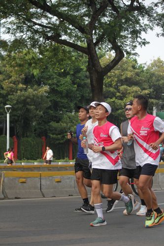 Race photo from Smartfren Run 2024 Vibes