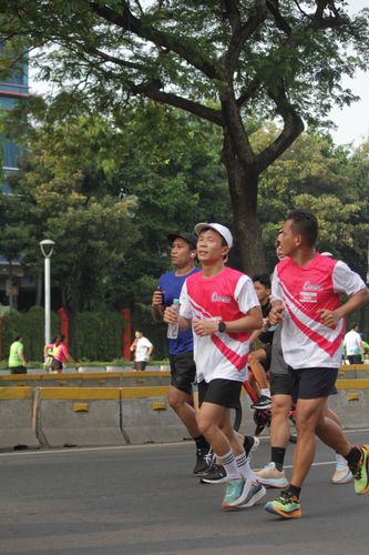Race photo from Smartfren Run 2024 Vibes