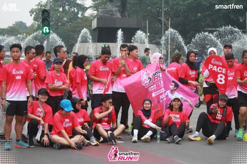 Race photo from Smartfren Run 2025 Vibes