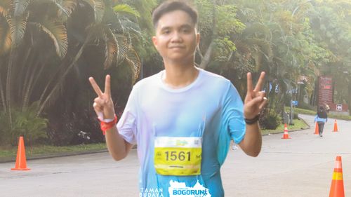 Race photo from Taman Budaya x BOGORUN 2025
