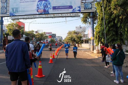 Race photo from Jabar Run 10K 2024
