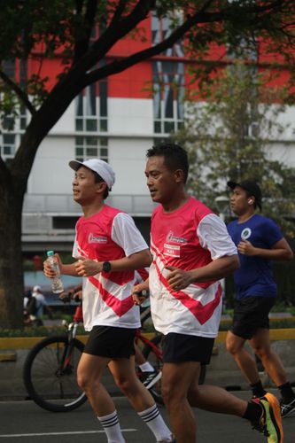 Race photo from Smartfren Run 2024 Vibes