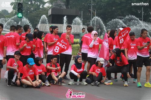 Race photo from Smartfren Run 2025 Vibes
