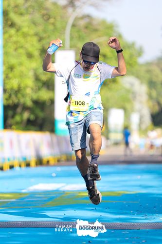 Race photo from Taman Budaya x BOGORUN 2025