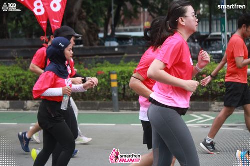Race photo from Smartfren Run 2025 Vibes