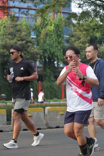 Race photo from Smartfren Run 2024 Vibes