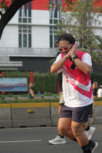 Race photo from Smartfren Run 2024 Vibes