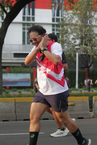 Race photo from Smartfren Run 2024 Vibes