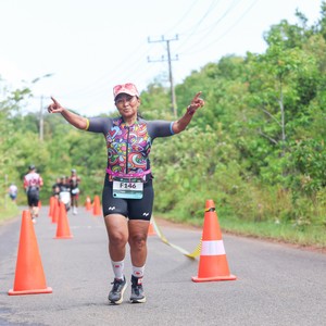 Race photo from Belitung Multisport Festival