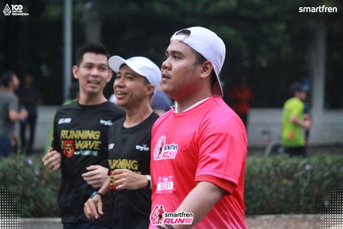 Race photo from Smartfren Run 2025 Vibes
