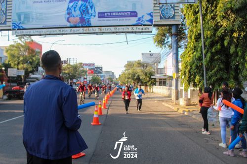 Race photo from Jabar Run 10K 2024