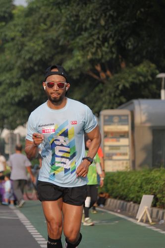 Race photo from Smartfren Run 2024 Vibes