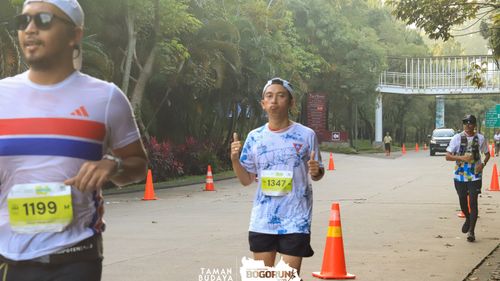 Race photo from Taman Budaya x BOGORUN 2025