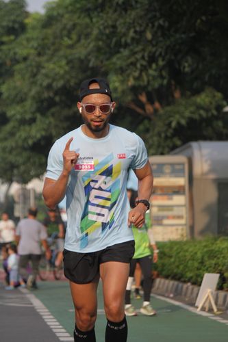 Race photo from Smartfren Run 2024 Vibes