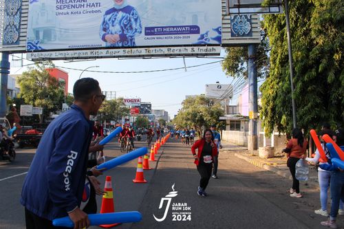 Race photo from Jabar Run 10K 2024